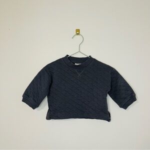 Zara Quilted Sweatshirt